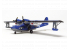 Atlantis maquette avion A5301 PBY-5A Catalina US Navy Seaplane 1/104