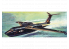 Atlantis maquette avion H244 Martin US Navy P-6M Seamaster 1/136