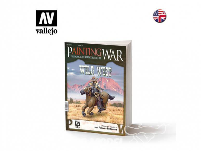 Vallejo Librairie Issue10 Painting WAR Wild West en langue Anglaise