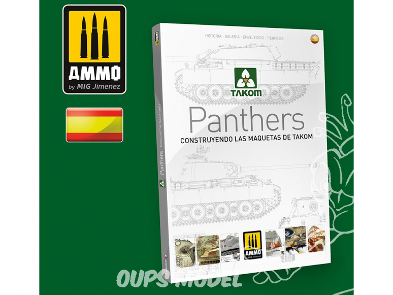 MIG Librairie 6271 Panthers - Construire la Gamme TAKOM en Espagnol