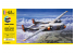 HELLER maquette avion 55394 STARTER KIT Nord 2501 + Nord 2502 &quot;NORATLAS&quot; TWINSET 1/72