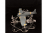 Vertigo VMP025 Airbrush II, avec base rotative, bati de peinture pour Avions