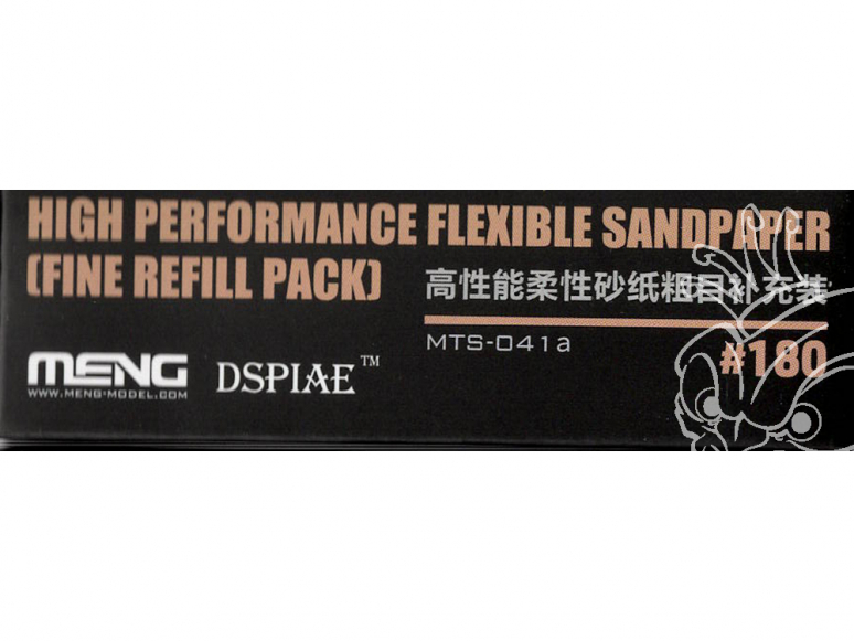 MENG MTS-041a Papier abrasif flexible haute performance grain 180