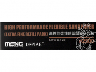 MENG MTS-042e Papier abrasif flexible haute performance grain 2500