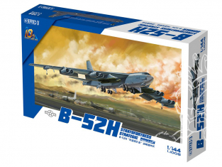 Great Wall Hobby maquette avion L1008 B-52H Stratofortress Bombardier Stratégique 1/144