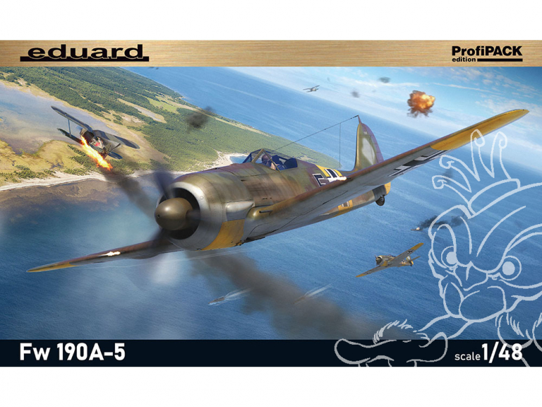 EDUARD maquette avion 82149 Focke Wulf Fw 190A-5 ProfiPack Edition 1/48