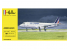 HELLER maquette avion 80448 AIRBUS A320 Air France 1/125