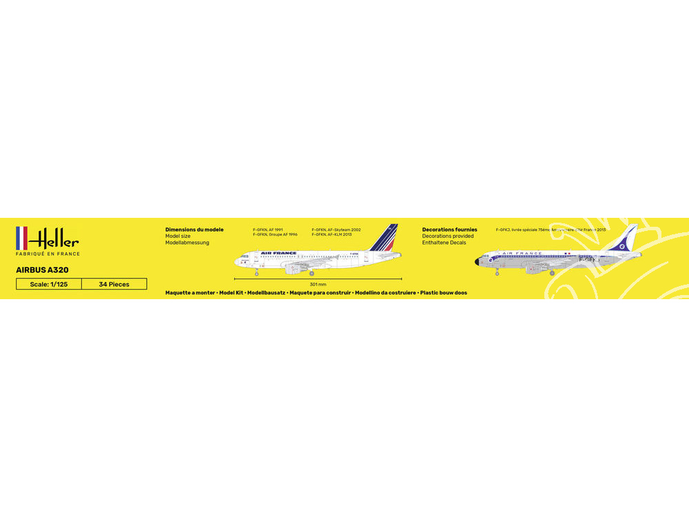 Maquette avion : Airbus A320 Air France