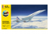 HELLER maquette avion 56445 STARTER KIT Concorde Air France inclus peintures principale colle et pinceau 1/125