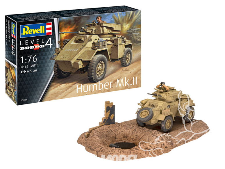 Revell maquette militaire 03289 Humber Mk.II 1/76