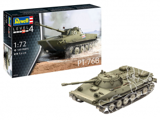 Revell maquette militaire 03314 Char amphibie PT-76 1/72