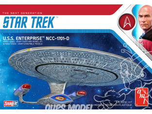 Amt maquette film 1126 U.S.S. Enterprise-D (Snap) 1:2500