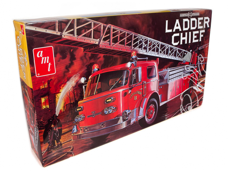 AMT maquette camion 1204 Camion de Pompier American LaFrance Ladder Chief 1/25