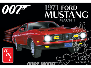 AMT maquette camion 1187 James Bond 1971 Ford Mustang Mach I 1/25