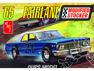 AMT maquette camion 1190 Ford Fairlane Modified Stocker 1965 1/25