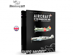 ABTEILUNG502 livre 713 Aircrafts of the Spanish civil war en Anglais