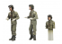 Hobby Fan kit personnages HF749 Trois equipiers de chars armée de la République de Chine 1960-70 1/35