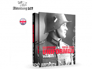 ABTEILUNG502 livre ABT730 Deutsche Uniformem 1919 - 1945 Volume 1 (1919 - 1935) en Anglais