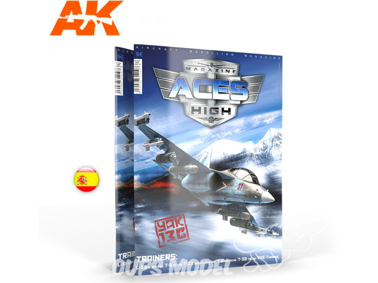 Ak interactive Magazine Aces High AK2938 N°18 Entrenadores en Espagnol