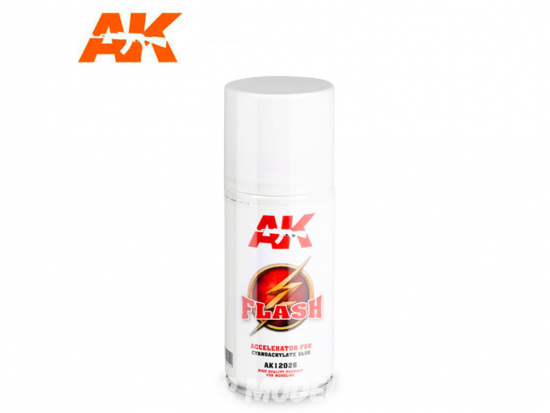 AK interactive ak12026 Flash - Accelerateur pour Cyanocrylate 150ml