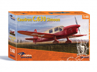 Dora Wings maquette avion DW48028 Caudron C.630 Simoun 1/48