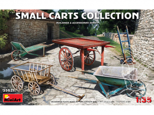 Mini Art maquette militaire 35621 COLLECTION DE PETITS CHARIOTS 1/35