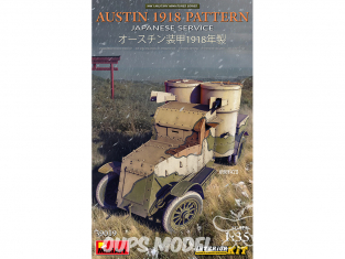 MINI ART maquette militaire 39019 AUSTIN 1918 PATTERN SERVICE JAPONAIS AVEC KIT INTÉRIEUR 1/35