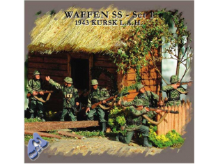 Pegasus maquette militaire 7201 WAFFEN SS 1943 WWII (n°1) 1/72