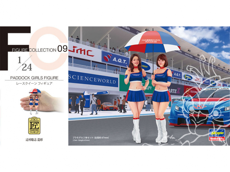 Hasegawa maquette voiture 29109 Ombrella Girl's 1/24