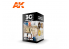 Ak interactive peinture acrylique 3G Set AK11644 SET DE MODULATION DE COULEURS BRITANNIQUES WWI 4 x 17ml