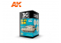 Ak interactive peinture acrylique 3G Set AK11650 COULEURS AFV IDF 3 x 17ml