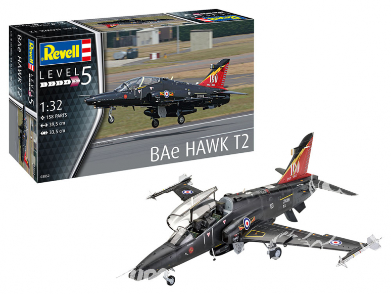 Revell maquette avion 03852 Hawk BAe Hawk T2 1/32