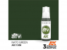 Ak interactive peinture acrylique 3G AK11358 VERT OTAN 17ml AFV