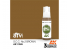 Ak interactive peinture acrylique 3G AK11385 N° 2 S.C.C. MARRON 17ml AFV