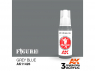 Ak interactive peinture acrylique 3G AK11426 BLEU GRIS 17ml FIGURINE