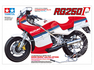 tamiya maquette moto 14029 Suzuki Rg250F avec options complètes Kt 1/12