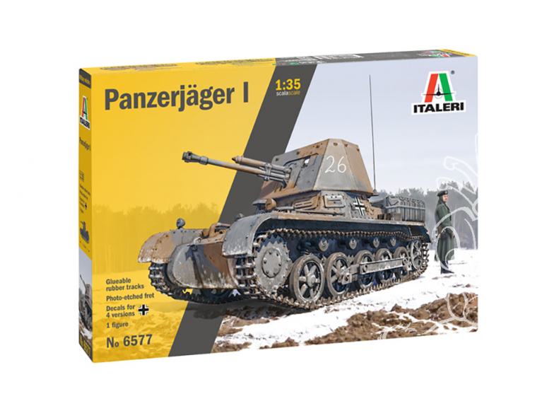 Italeri maquette militaire 6577 Panzerjäger I 1/35