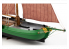 Billing boats bateau bois 398 Friese Tjalk 1/36