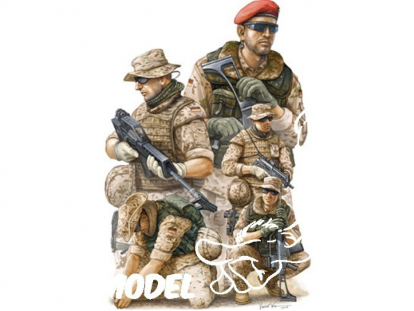 TRUMPETER maquette militaire 00421 "ISAF" AFGHANISTAN 2009 1/35