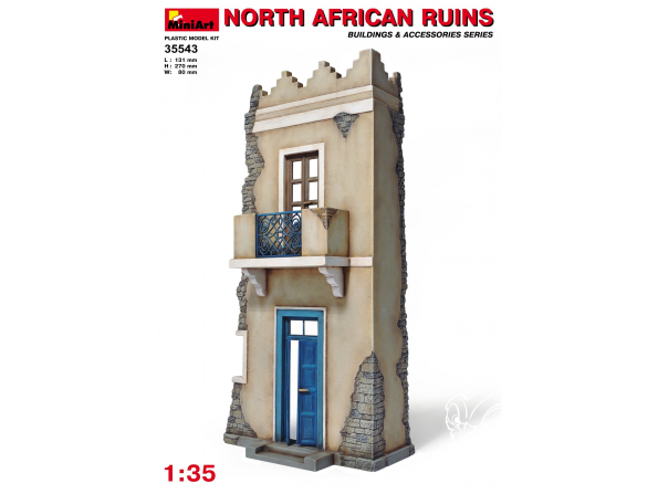 MINI ART maquette militaire 35543 MAISON AFRIQUE DU NORD 1/35