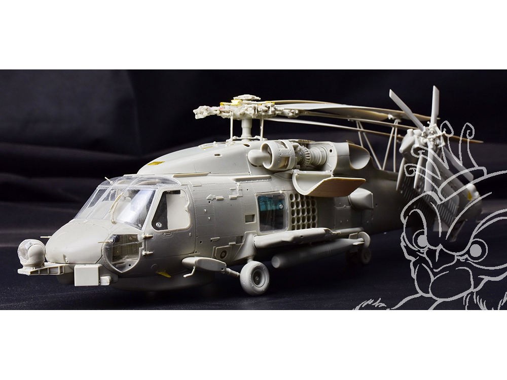 Military Kitty Hawk Kh50009 1 35 Sh60b Seahawk Helicopter for sale