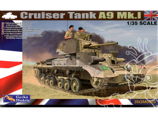 Gecko Models maquettes militaire 35GM0003 Cruiser A9 Mk I 1/35