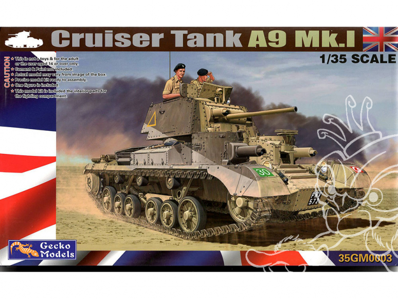 Gecko Models maquettes militaire 35GM0003 Cruiser A9 Mk I 1/35