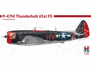 Hobby 2000 maquette avion 72045 P-47M Thunderbolt 61st FS 1/72