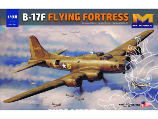 HK Models maquette avion 01F002 B-17F Flying Fortress 1/48