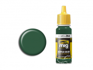 MIG peinture authentique 264 IJN Vert foncé Nakajima 17ml