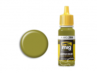 MIG peinture authentique 269 Vert intérieur Nakajima 17ml