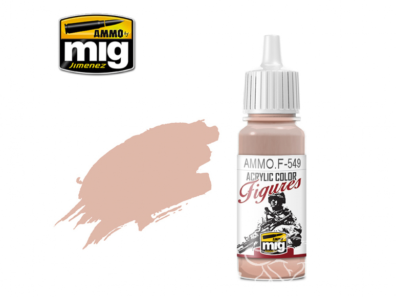 MIG peinture figurine F-549 Ton peau basique 17ml