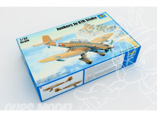 TRUMPETER maquette avion 03216 JUNKERS JU-87R STUKA 1/32