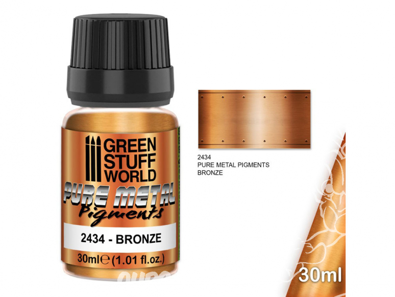 Green Stuff 2434 Pure Metal Pigments BRONZE 30ml